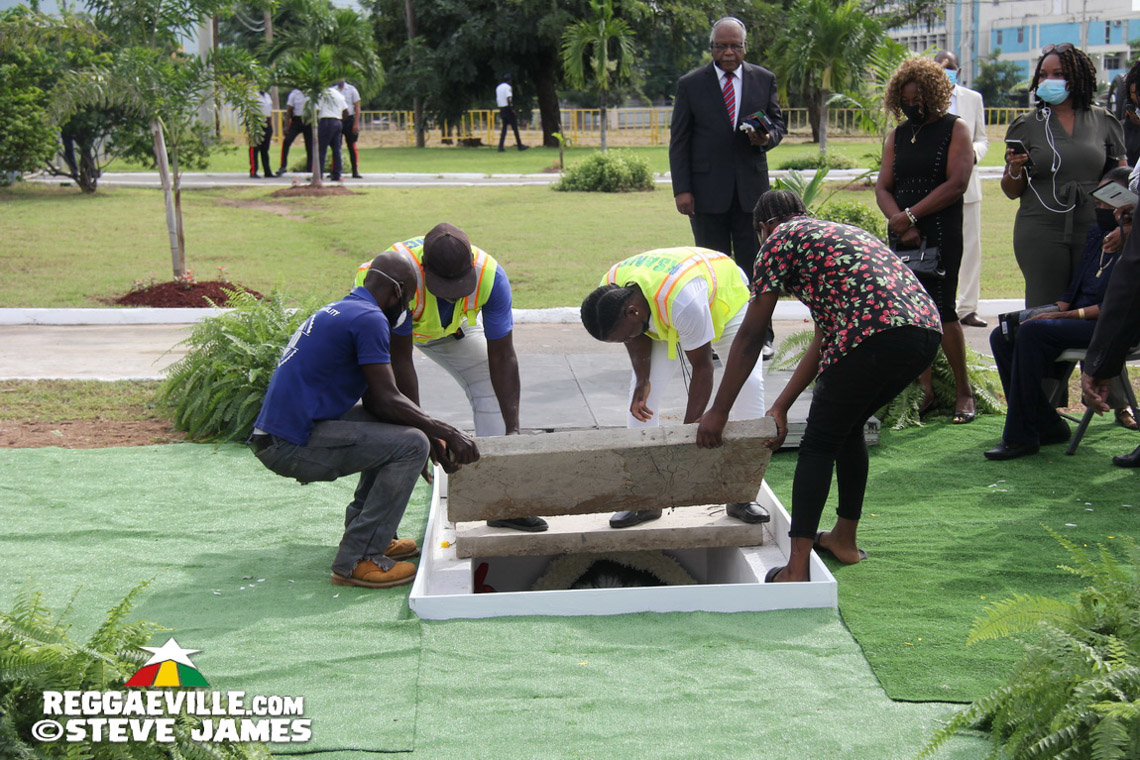 Toots Hibbert Interment