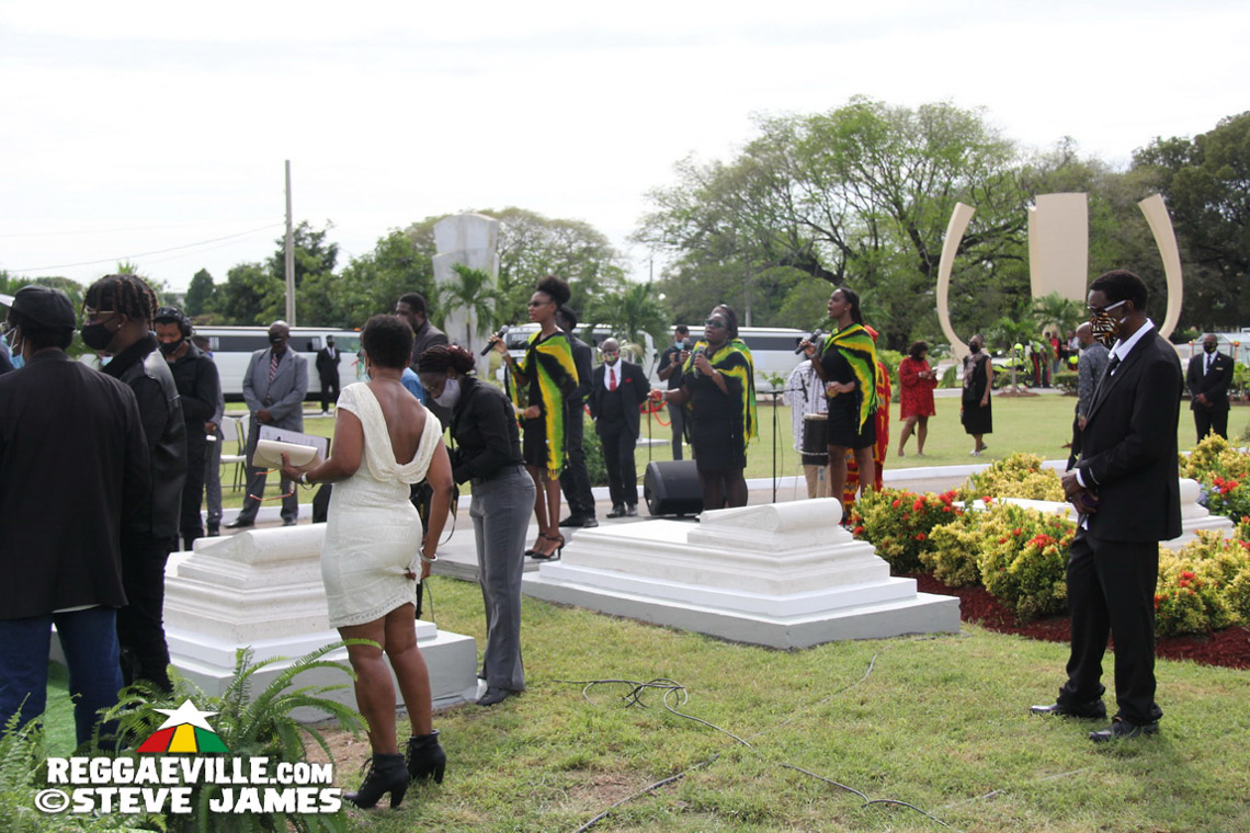 Toots Hibbert Interment