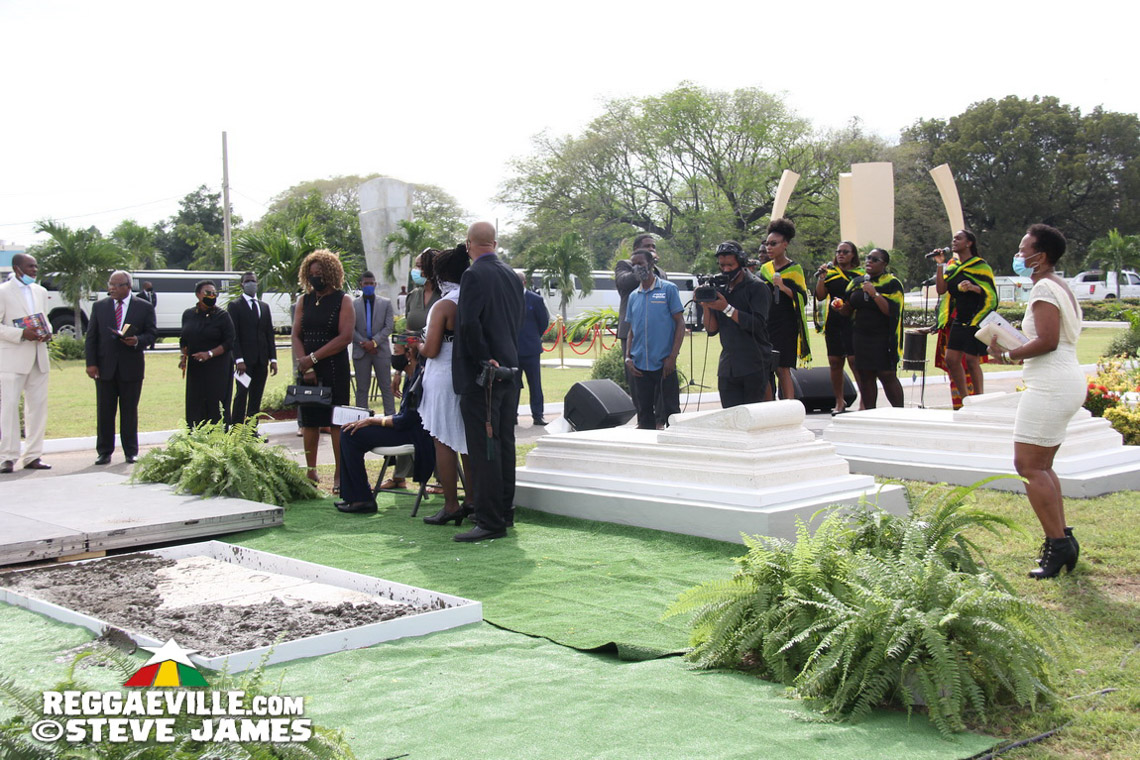 Toots Hibbert Interment