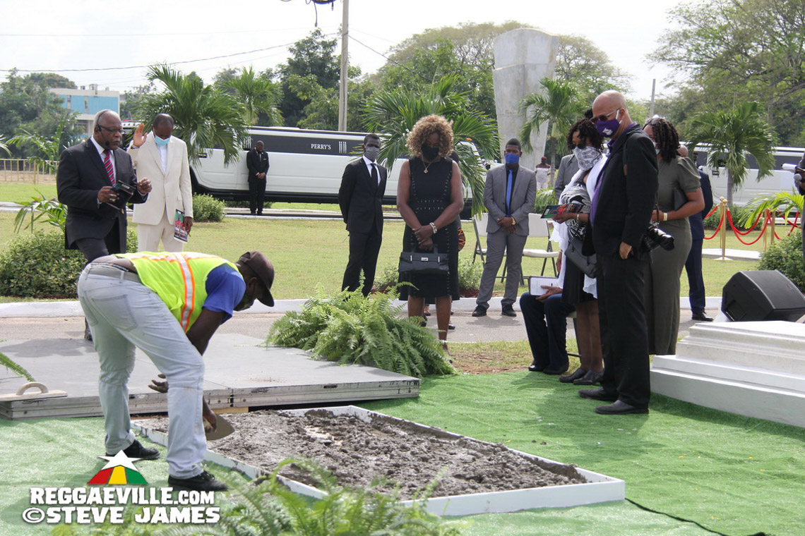 Toots Hibbert Interment