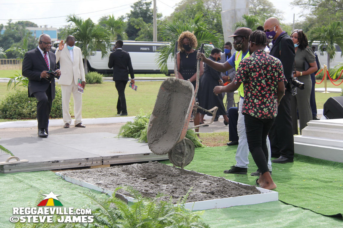 Toots Hibbert Interment