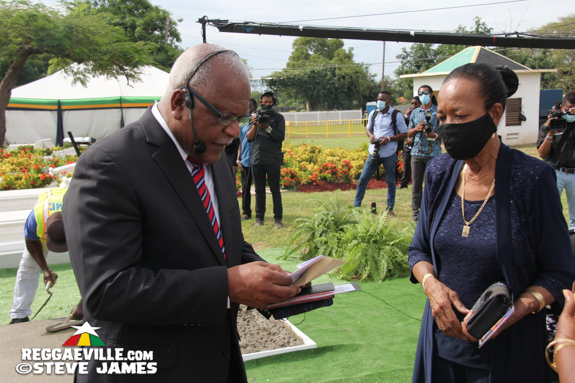 Toots Hibbert Interment