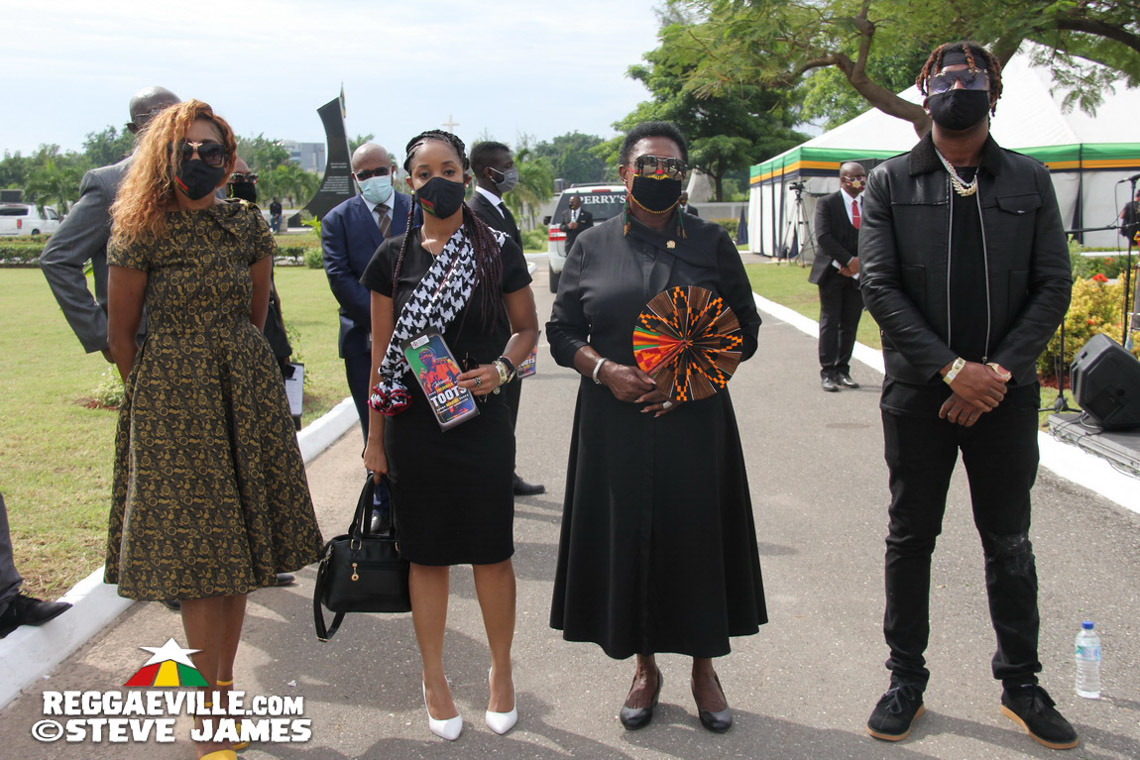 Toots Hibbert Interment