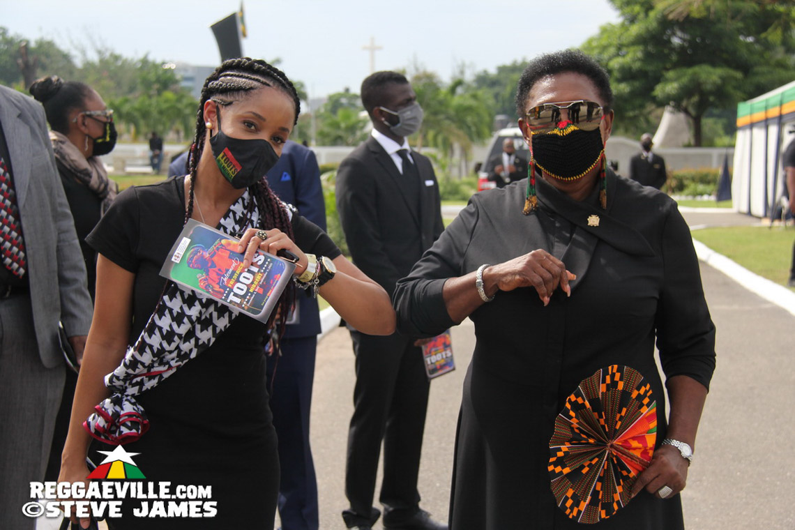 Toots Hibbert Interment