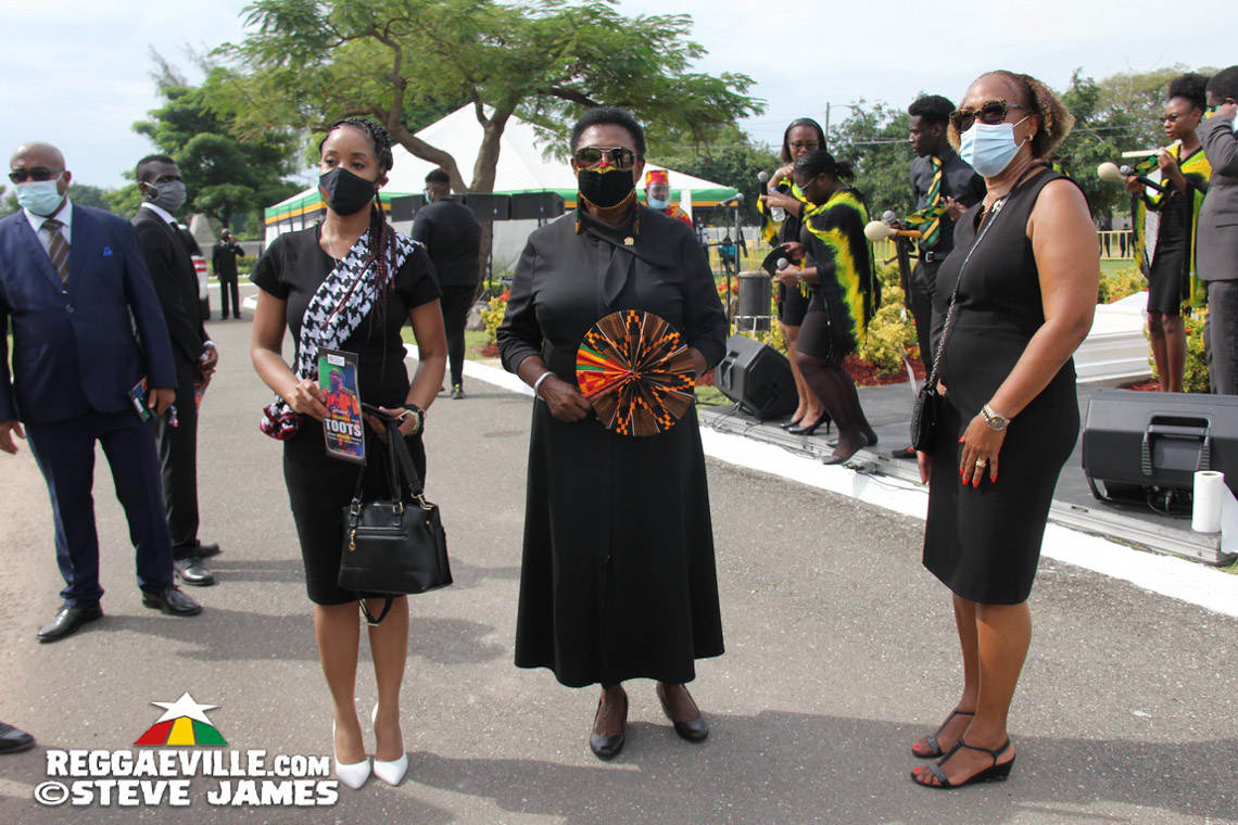 Toots Hibbert Interment