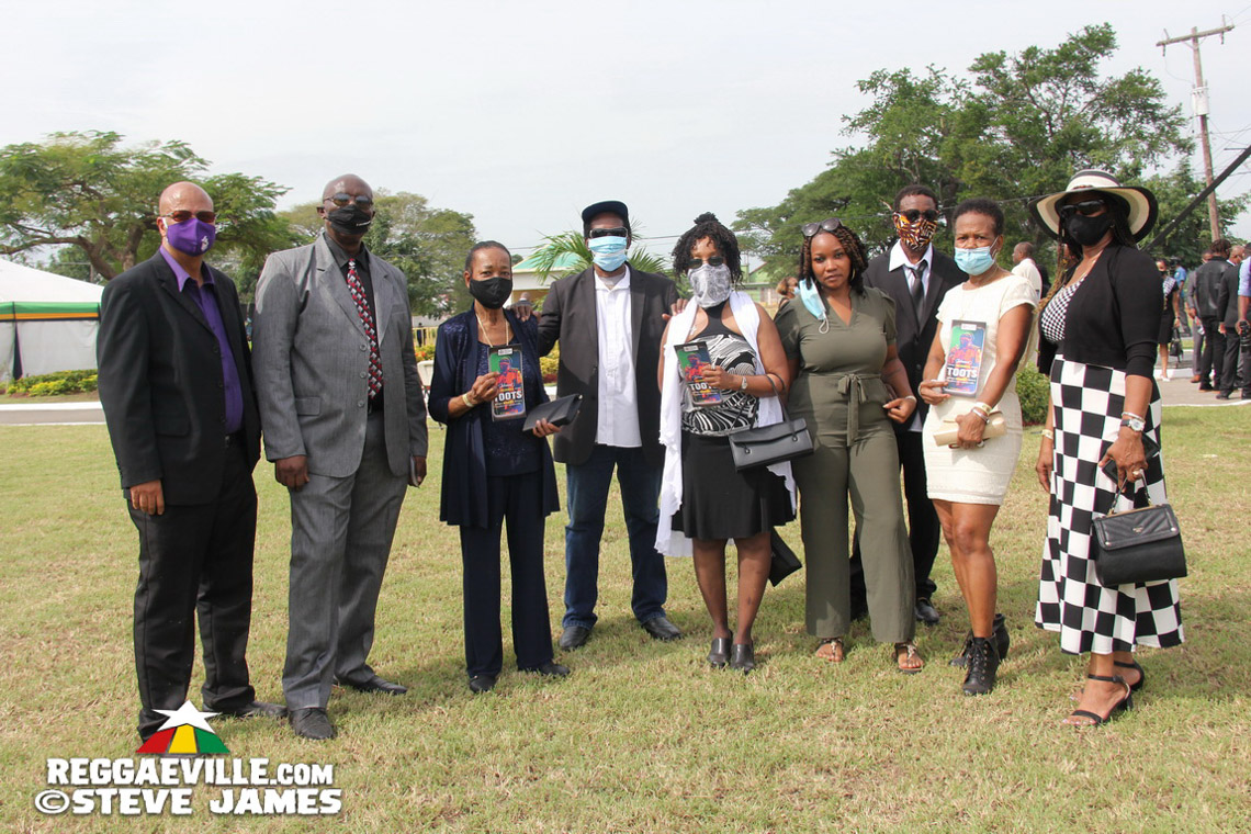 Toots Hibbert Interment