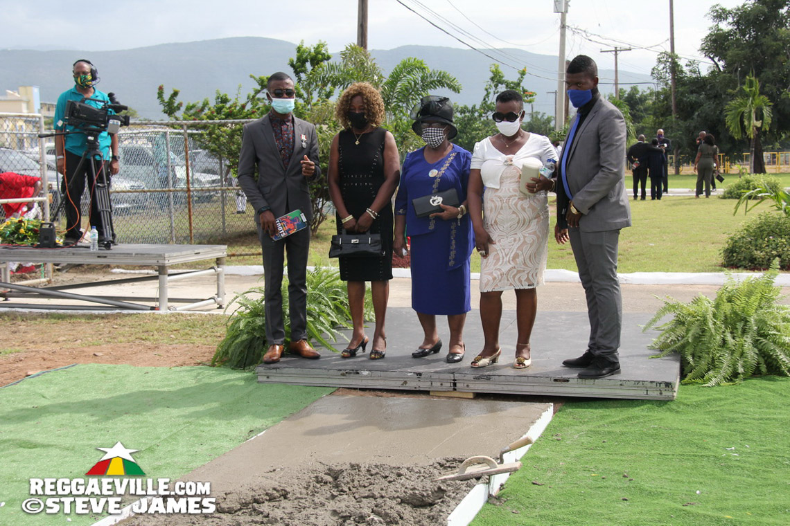 Toots Hibbert Interment