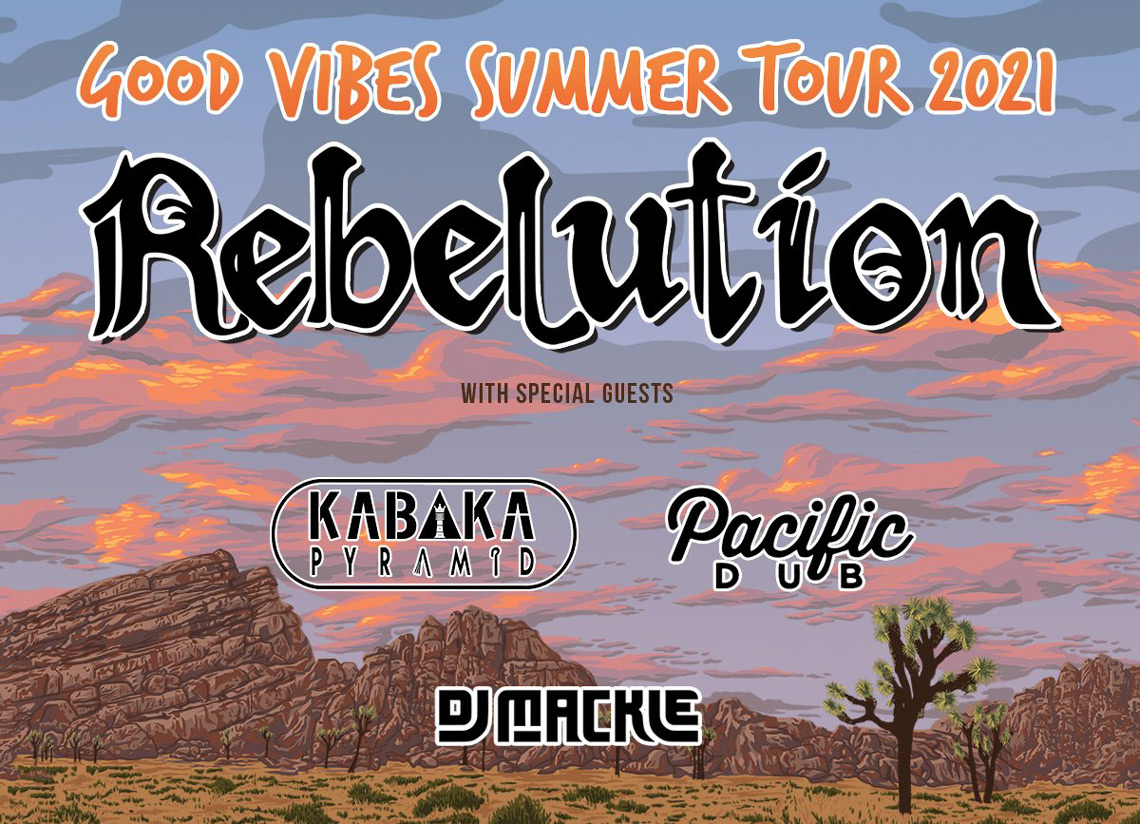 Rebelution, Kabaka Pyramid & Pacific Dub