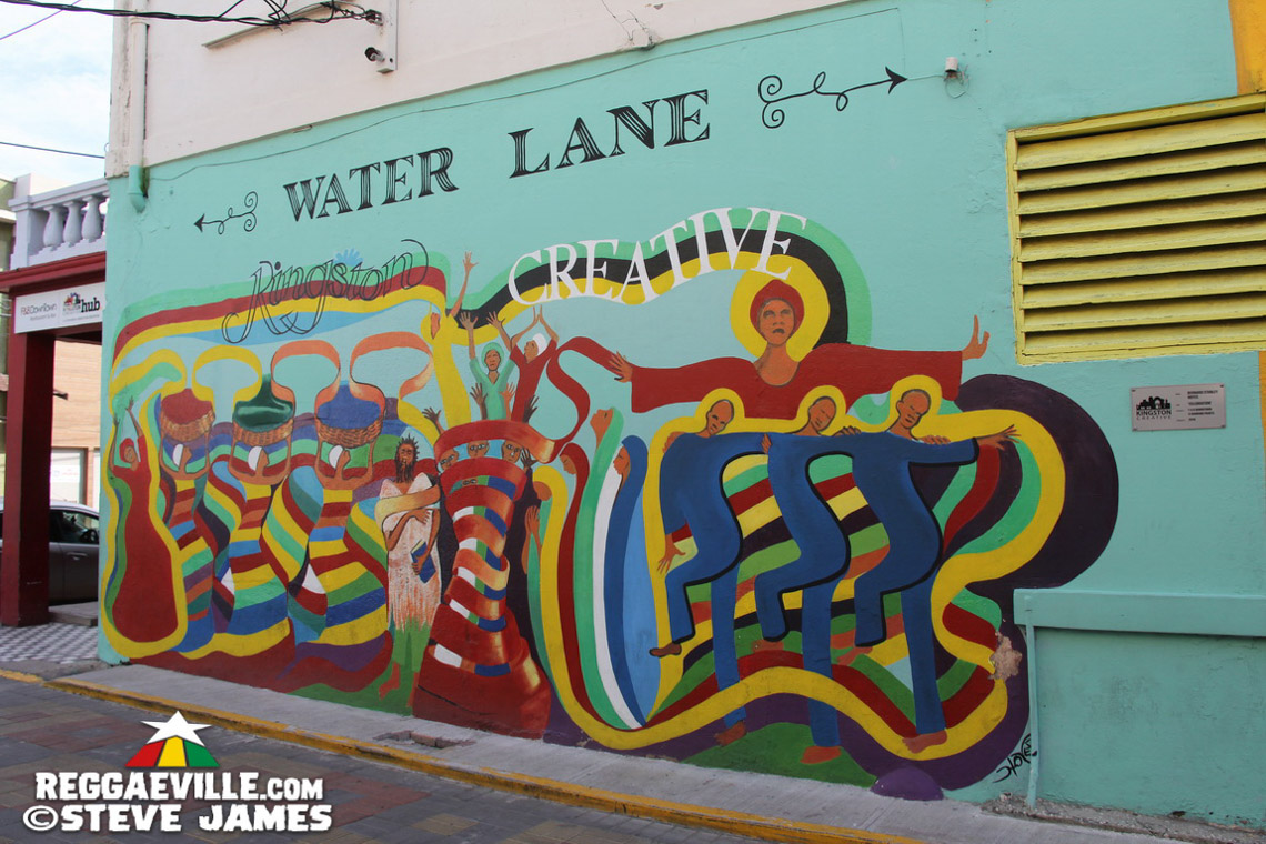 Water Lane Murals - 'Paint the City' Street Art Project