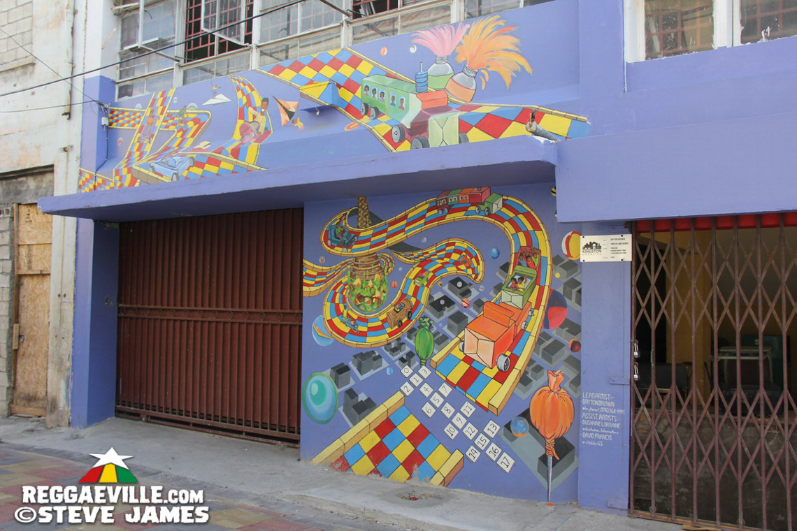 Water Lane Murals - 'Paint the City' Street Art Project