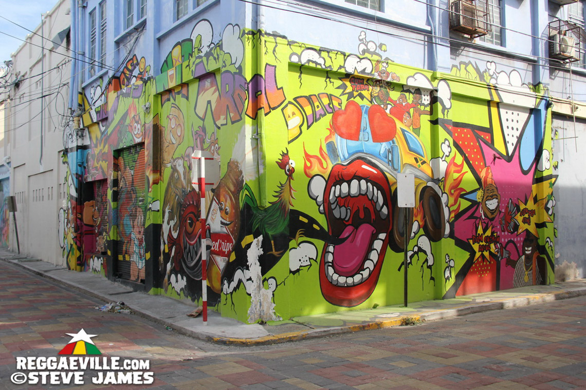 Water Lane Murals - 'Paint the City' Street Art Project