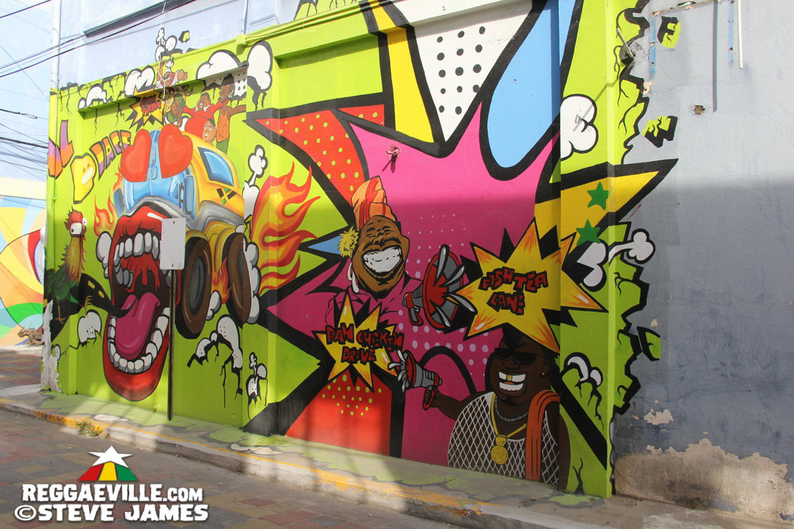 Water Lane Murals - 'Paint the City' Street Art Project