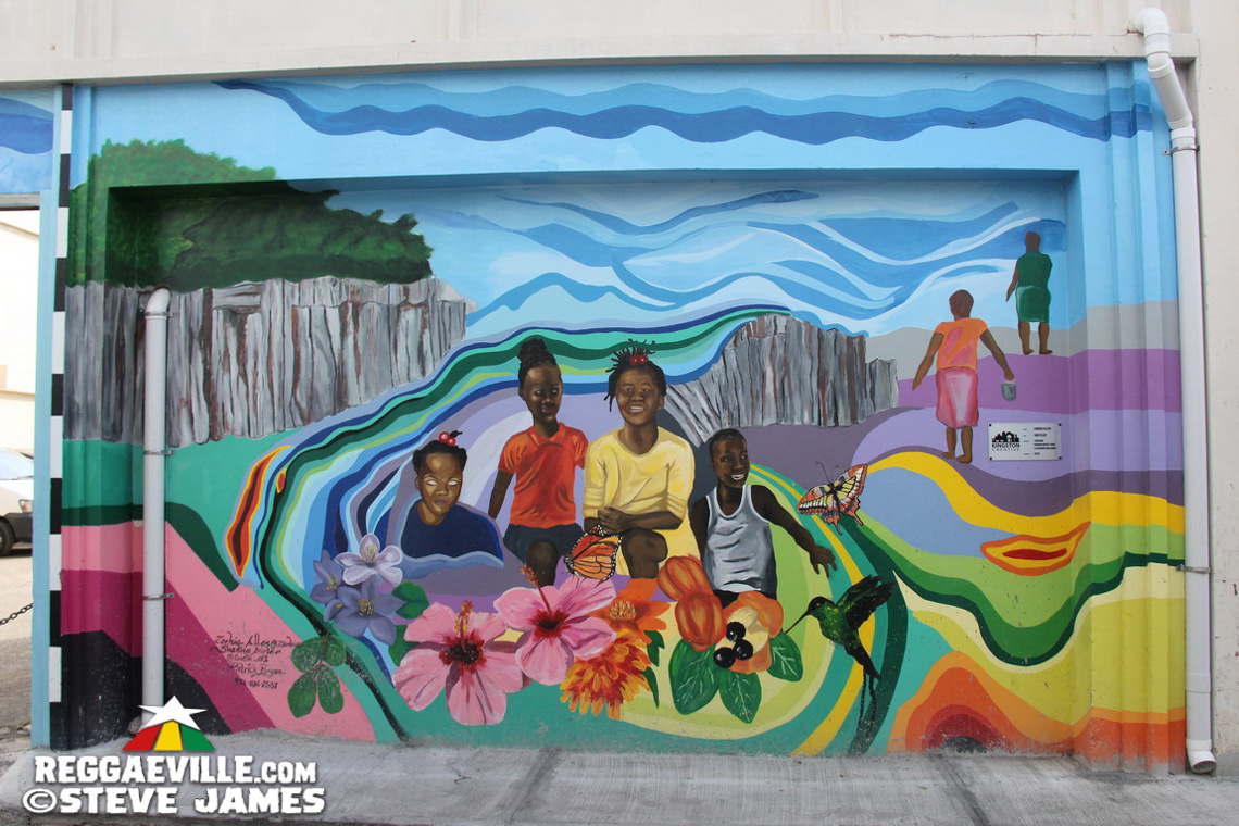 Water Lane Murals - 'Paint the City' Street Art Project