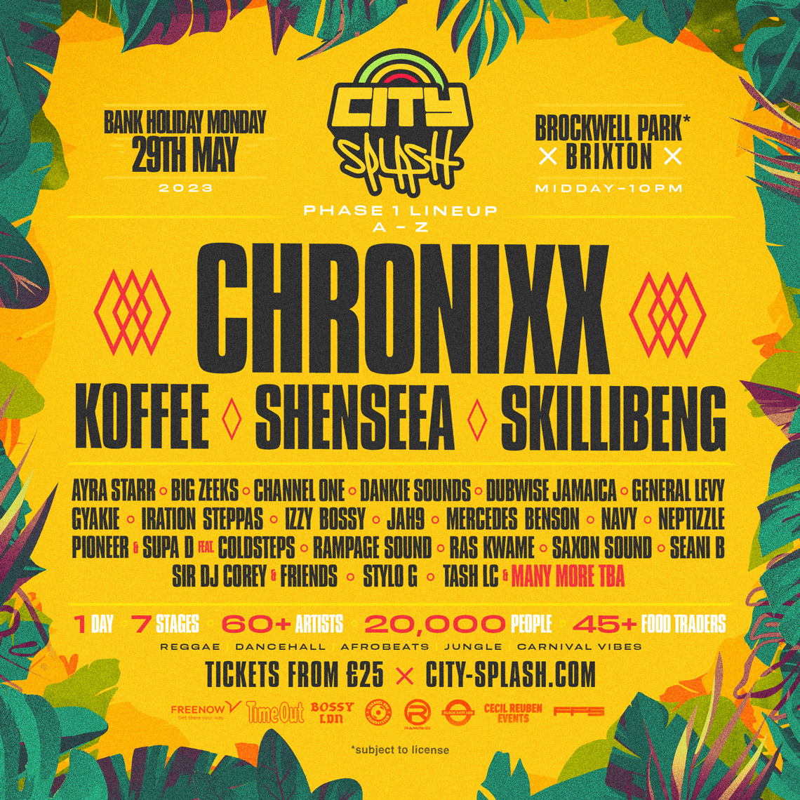 chronixx tour 2023