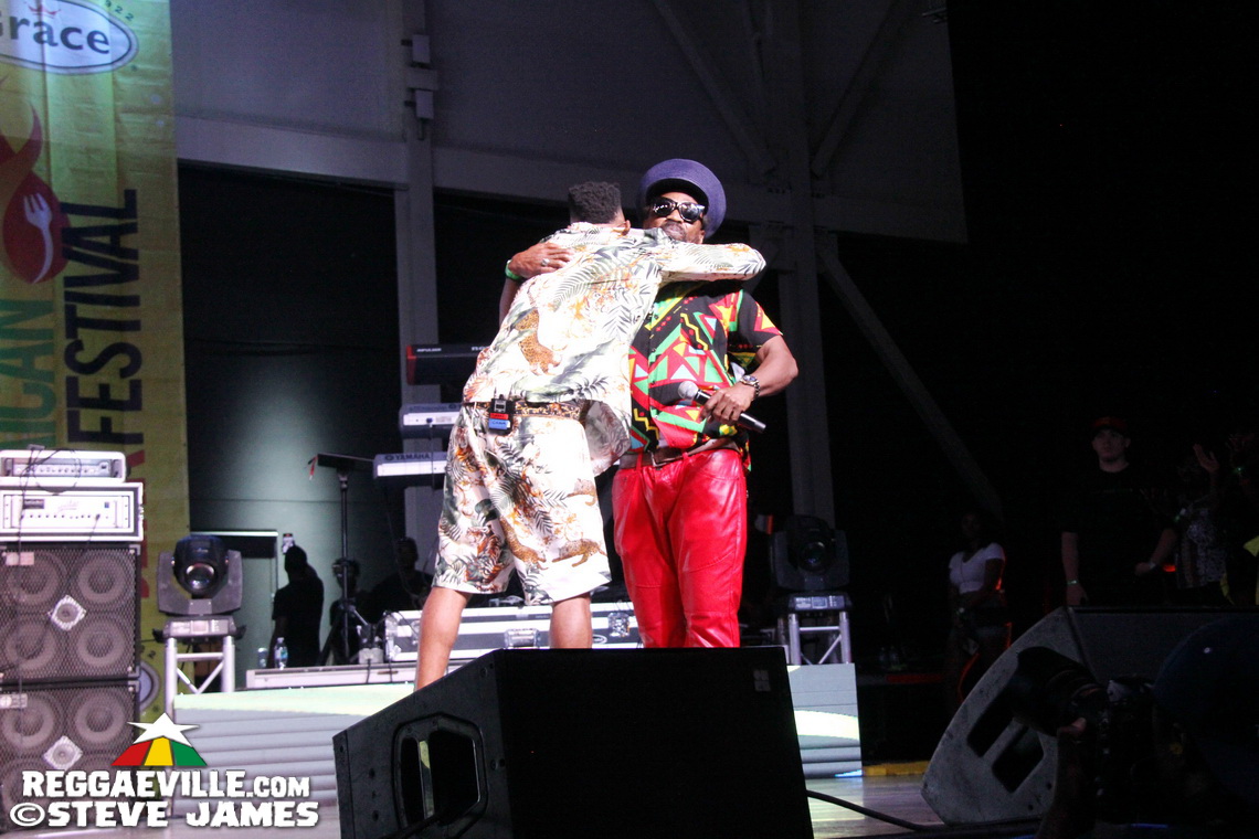 Cham, Mykal Rose, Tarrus Riley, Duane Stephenson, Dean Fraser