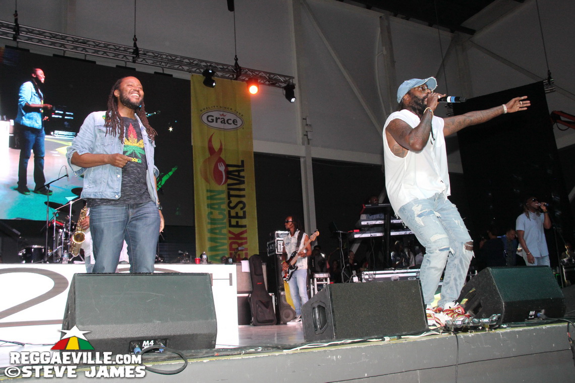 Cham, Mykal Rose, Tarrus Riley, Duane Stephenson, Dean Fraser