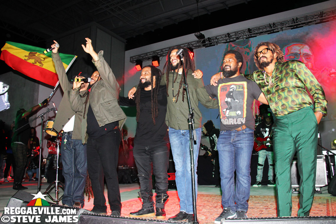 Ky-Mani, Damian, Julian, Stephen & Jo Mersa Marley, Protoje