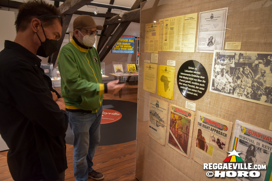 Marleyville Exhibition Opening Event