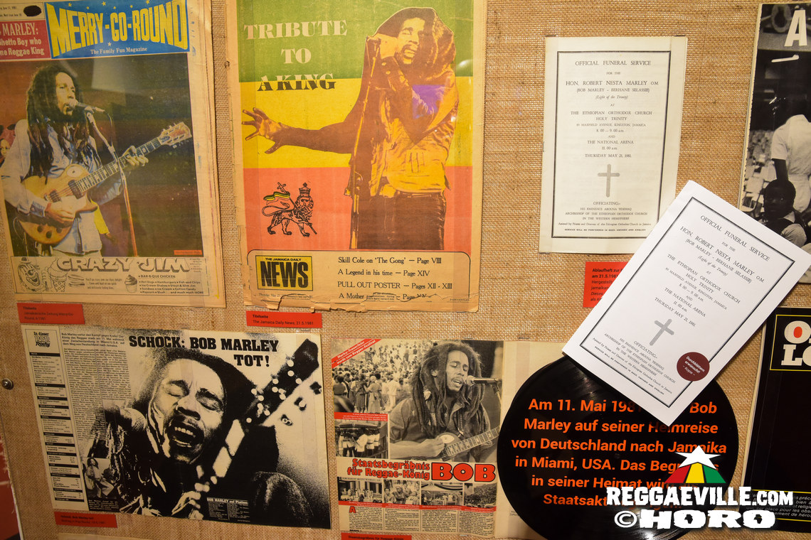 Marleyville Exhibition Opening Event