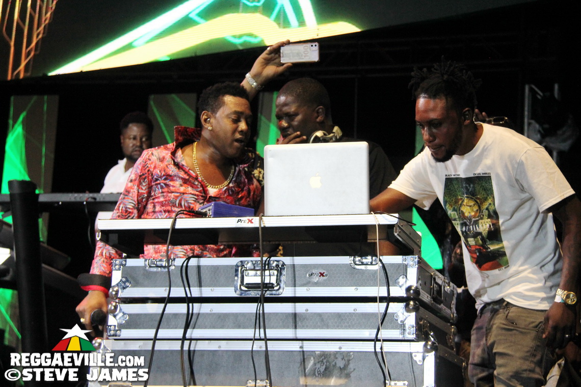 Popcaan with Beres Hammond, Toni-Ann Singh & Imeru Tafari