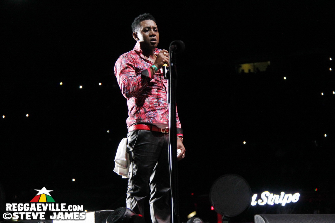 Popcaan with Beres Hammond, Toni-Ann Singh & Imeru Tafari