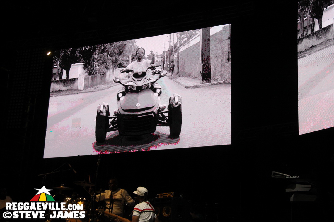 Popcaan with Beres Hammond, Toni-Ann Singh & Imeru Tafari
