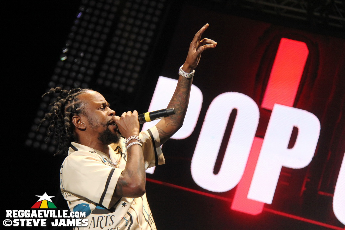Popcaan with Beres Hammond, Toni-Ann Singh & Imeru Tafari