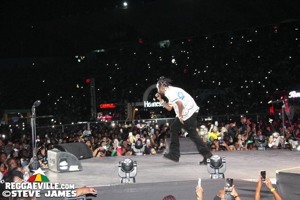 Popcaan with Beres Hammond, Toni-Ann Singh & Imeru Tafari