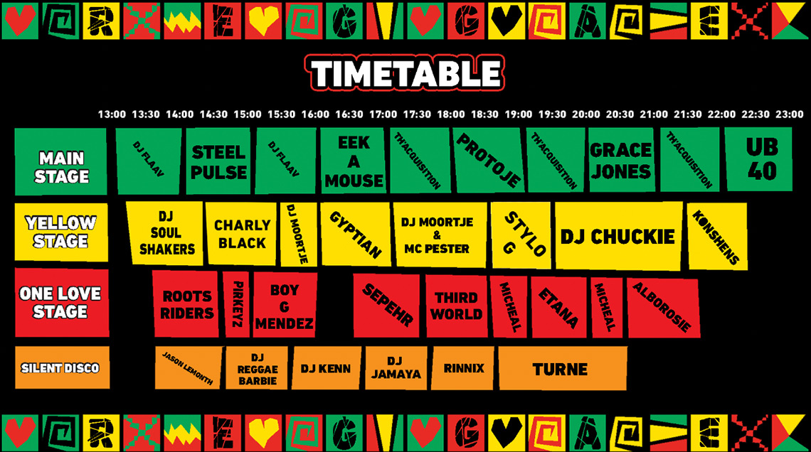 Steel Pulse, Rootsriders, Boy Gé Mendes