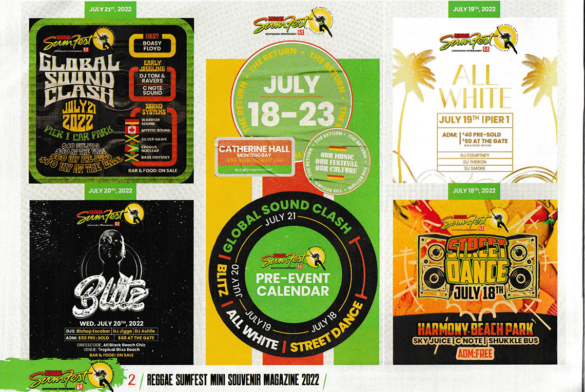 Reggae Sumfest 2022 - Media Launch