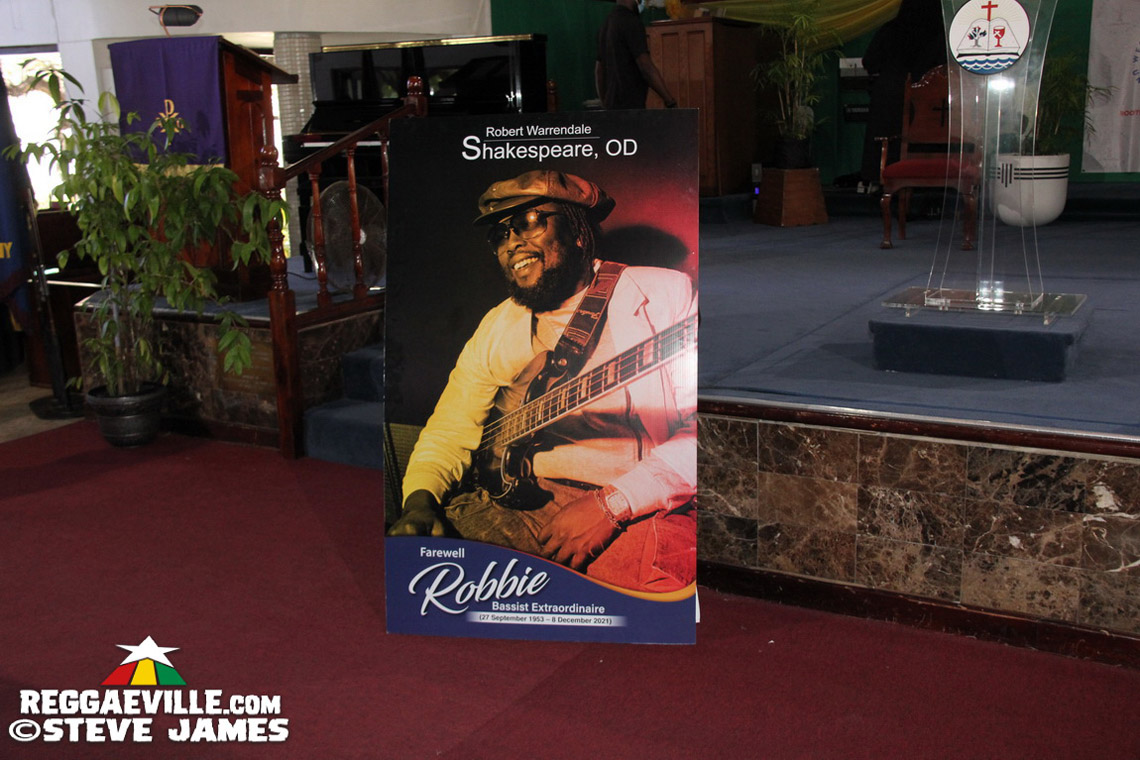 Robbie Shakespeare - Thanksgiving Service