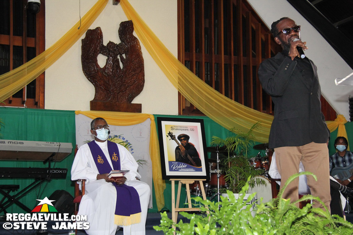 Robbie Shakespeare - Thanksgiving Service