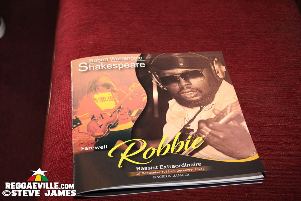Robbie Shakespeare - Thanksgiving Service