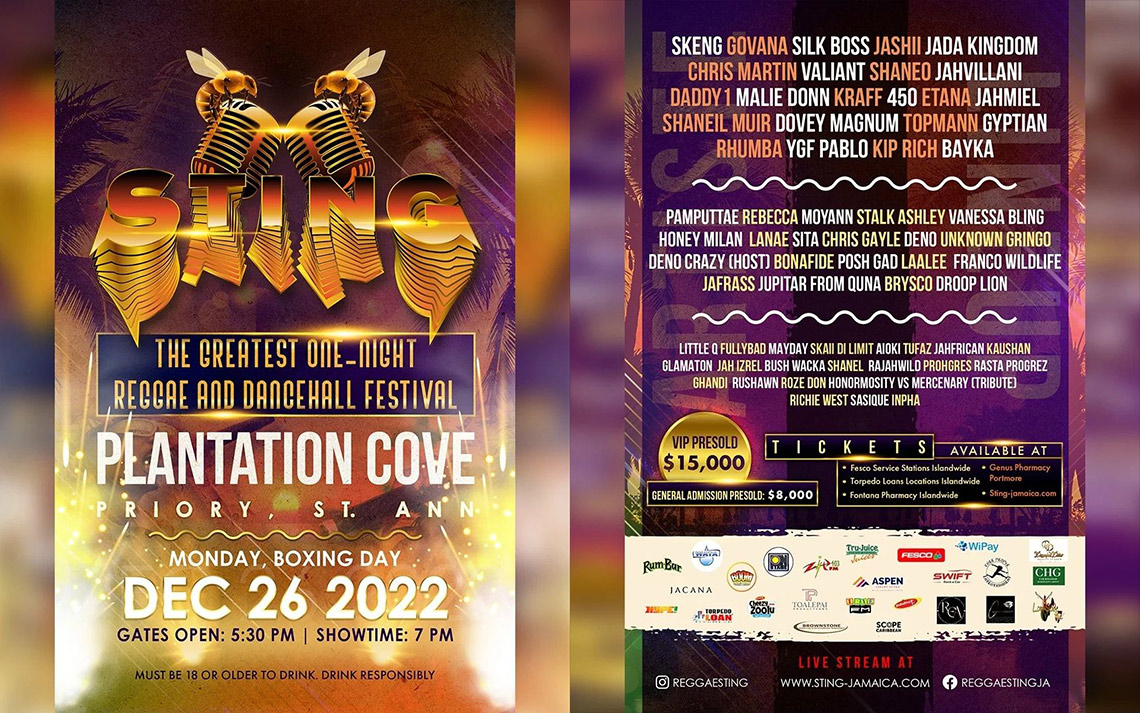 Etana, Fantan Mojah, Roze Don, Droop Lion, Shane O...