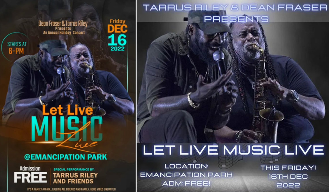 Marcia Griffiths, Tanya Stephens, Romain Virgo, Kabaka Pyramid...