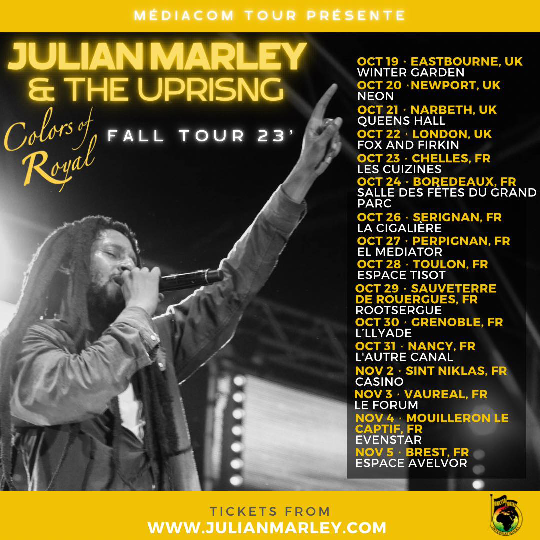 julian marley tour