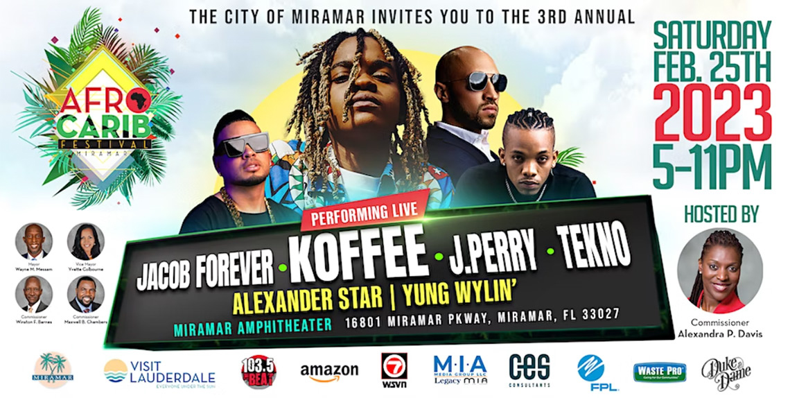Koffee, Jacob Forever, J.Perry, Tekno, David Cairol