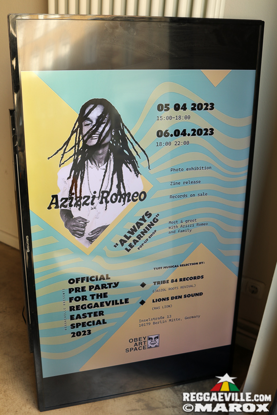 Azizzi Romeo - Always Learning Pop-Up Shop