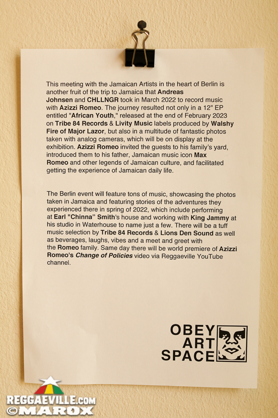 Azizzi Romeo - Always Learning Pop-Up Shop