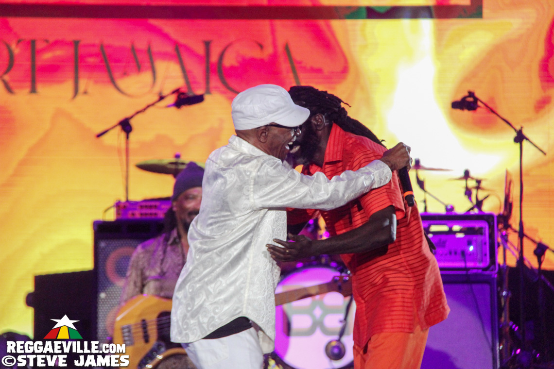 Photos Beres Hammond with Buju Banton & Popcaan 1/1/2023