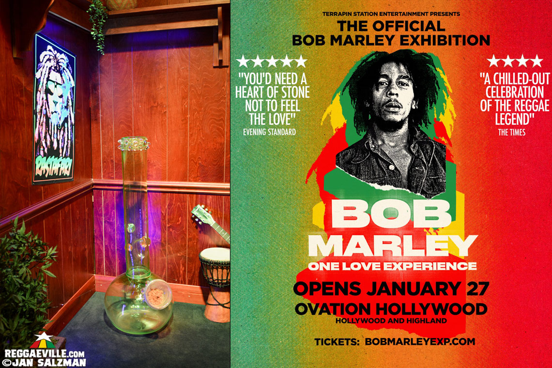Skip Marley, King Cruff @ Bob Marley One Love Experience - Grand Opening