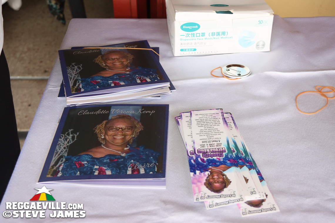 Claudette V. Kemp - Funeral Service