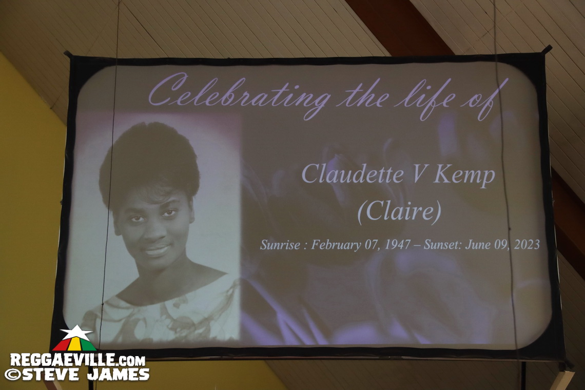 Claudette V. Kemp - Funeral Service