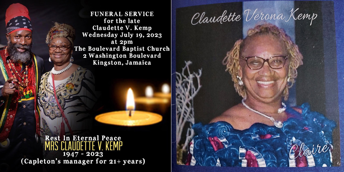 Claudette V. Kemp - Funeral Service