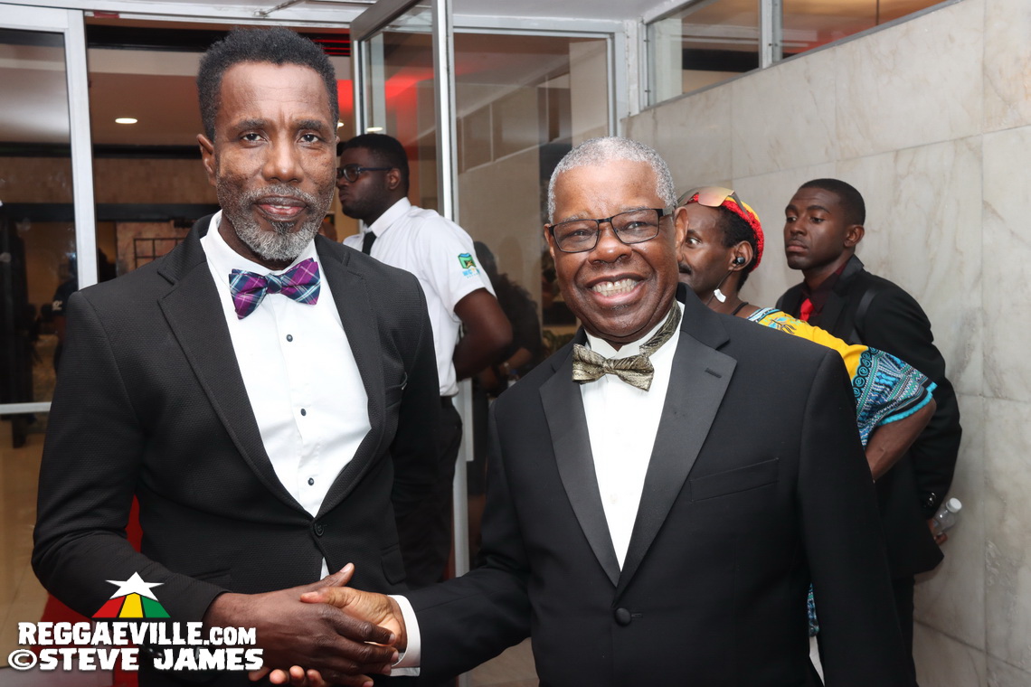 Red Carpet... Marcia Griffiths, Kabaka Pyramid, Mutabaruka