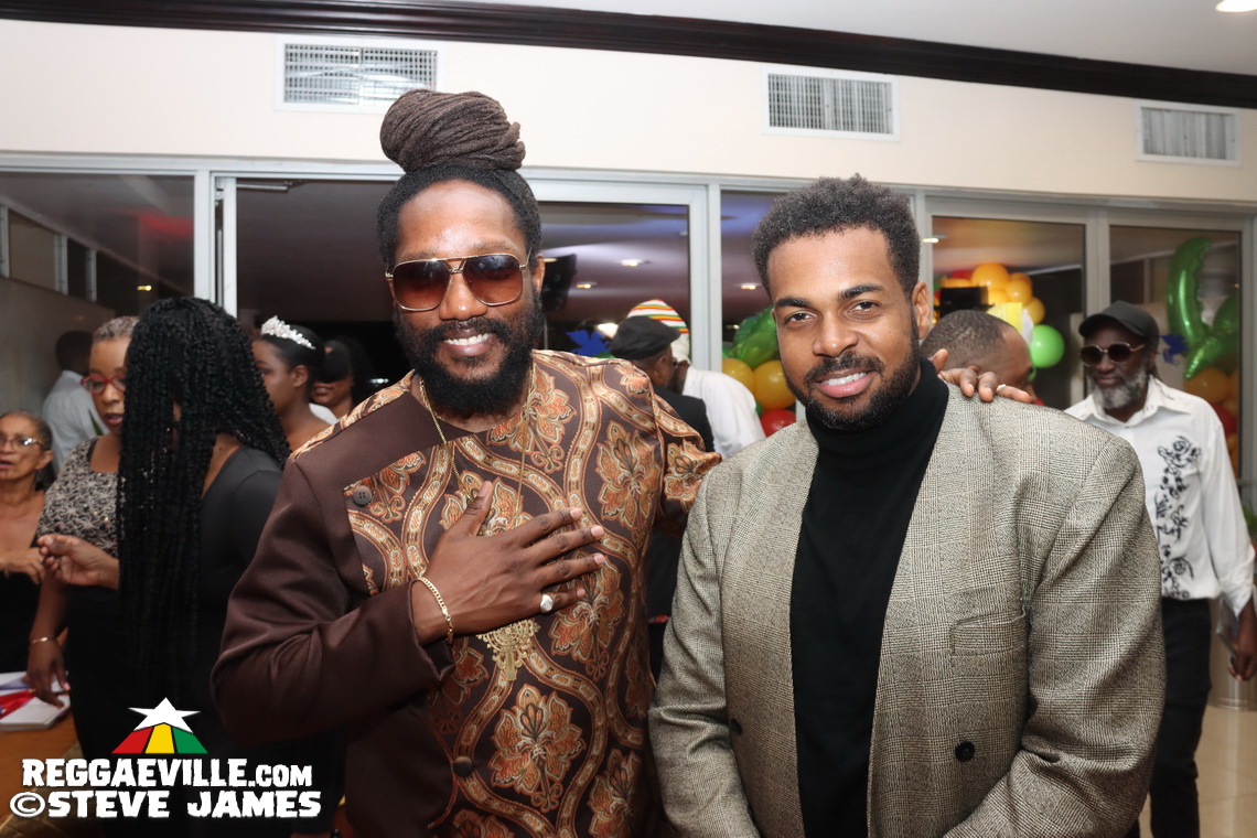 Red Carpet... Marcia Griffiths, Kabaka Pyramid, Mutabaruka