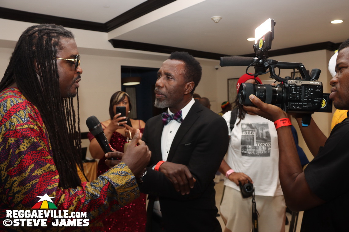 Red Carpet... Marcia Griffiths, Kabaka Pyramid, Mutabaruka