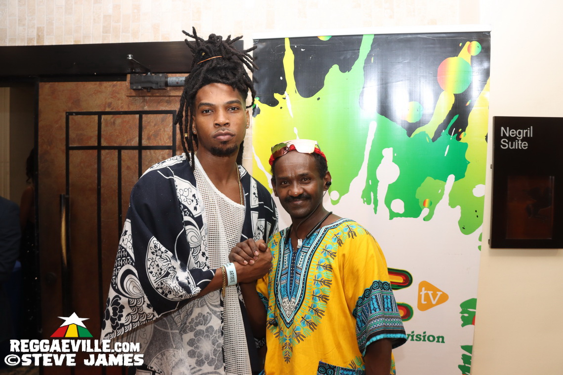 Red Carpet... Marcia Griffiths, Kabaka Pyramid, Mutabaruka