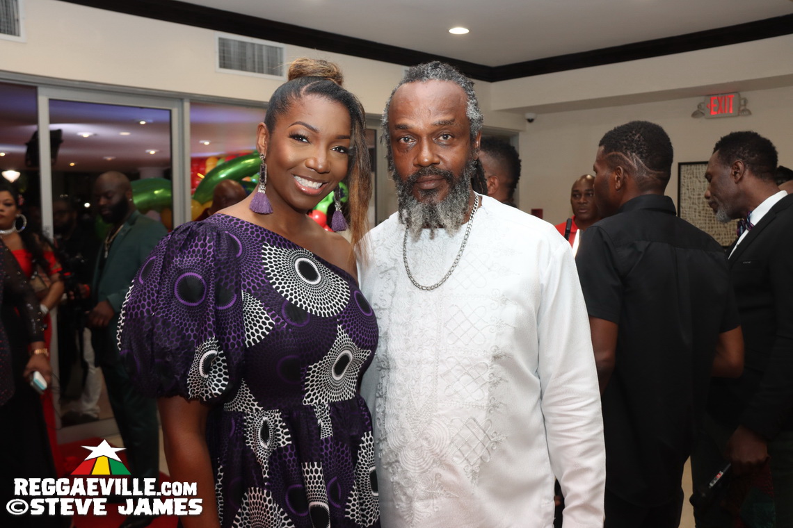 Red Carpet... Marcia Griffiths, Kabaka Pyramid, Mutabaruka