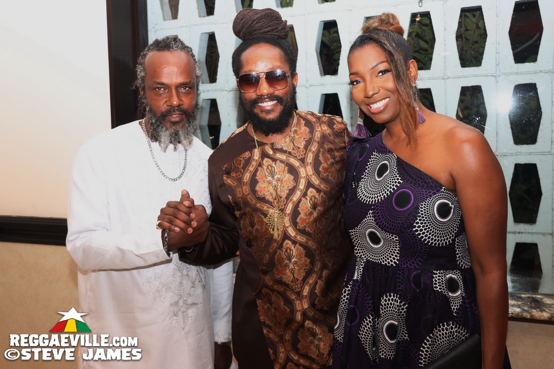 Red Carpet... Marcia Griffiths, Kabaka Pyramid, Mutabaruka